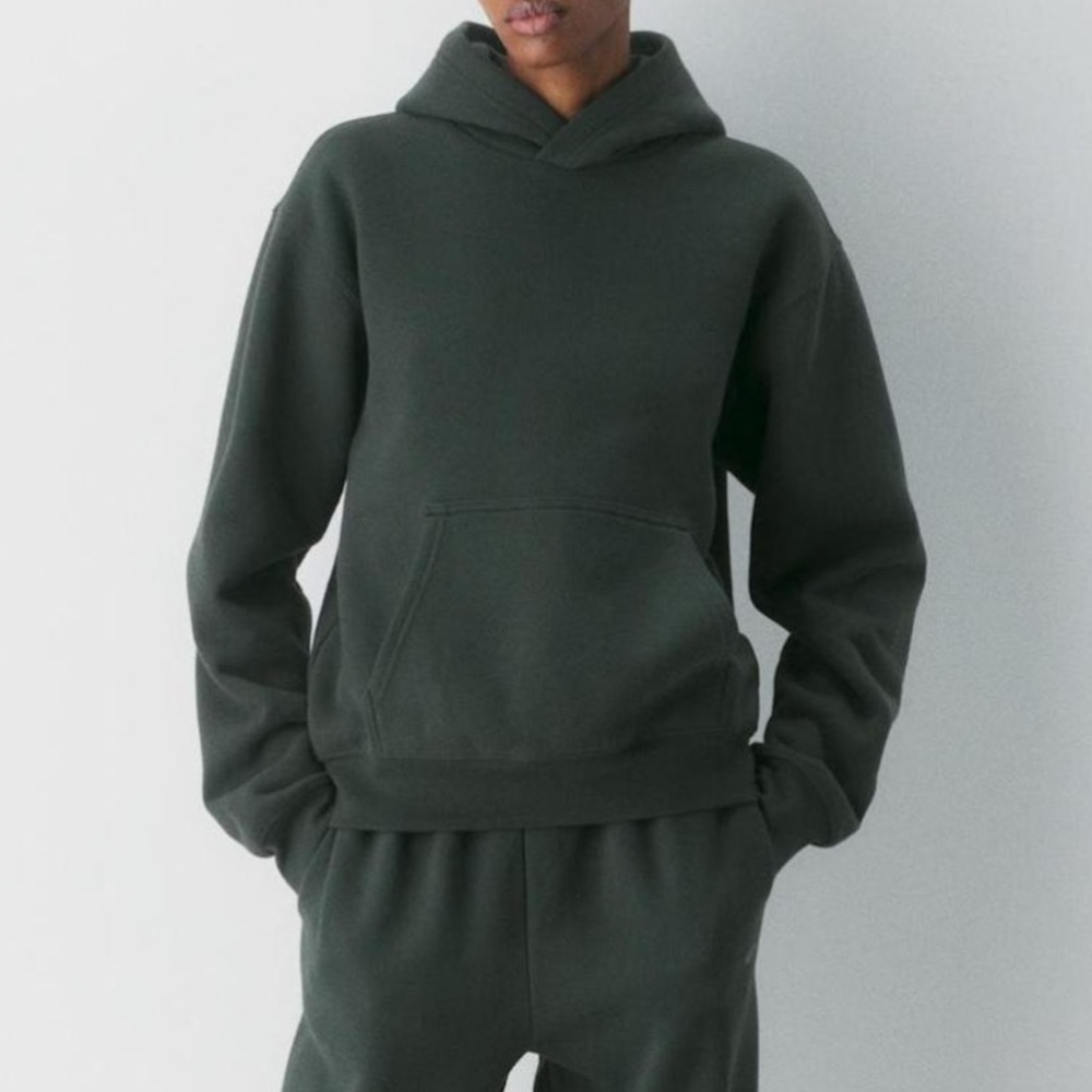 NWT Aritzia Perfect Hoodie Mineral Green